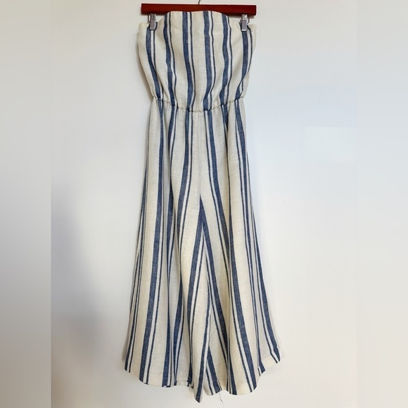 Alice + Olivia Linen Jumpsuit 2 - Picture 1 of 8